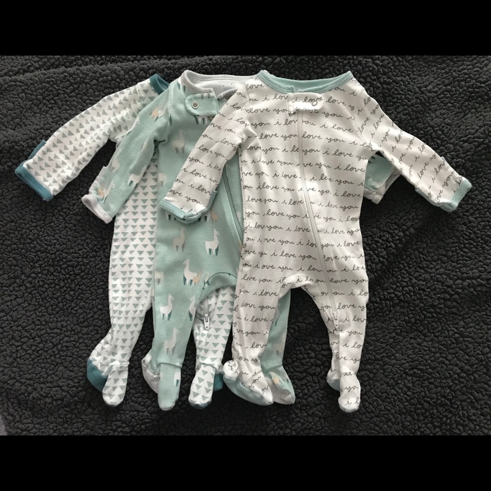 COPY - Llama Love Zip Sleep N’ Play Pajama